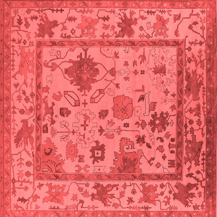 Oriental Red Industrial Rug, urb1636red
