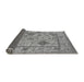 Sideview of Oriental Gray Industrial Rug, urb1636gry