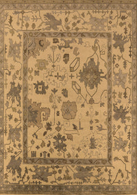 Oriental Brown Industrial Rug, urb1636brn