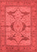 Oriental Red Industrial Area Rugs