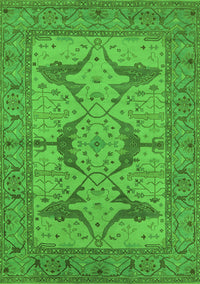 Oriental Green Industrial Rug, urb1637grn