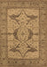 Oriental Brown Industrial Rug, urb1637brn