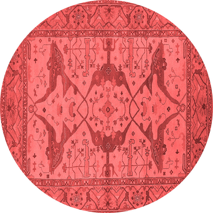 Oriental Red Industrial Rug, urb1637red