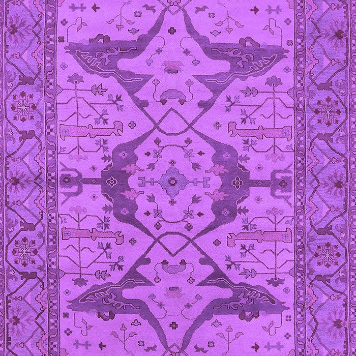 Machine Washable Oriental Purple Industrial Area Rugs, wshurb1637pur