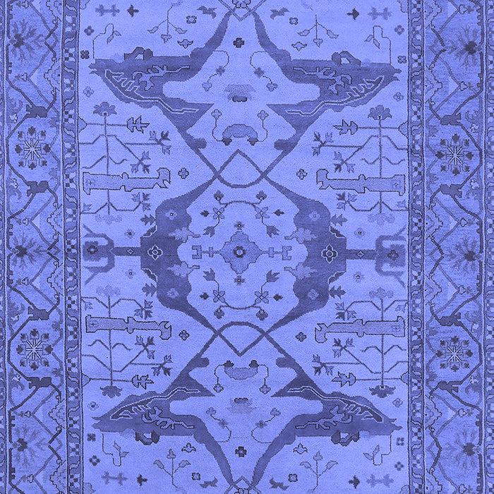 Oriental Blue Industrial Rug, urb1637blu
