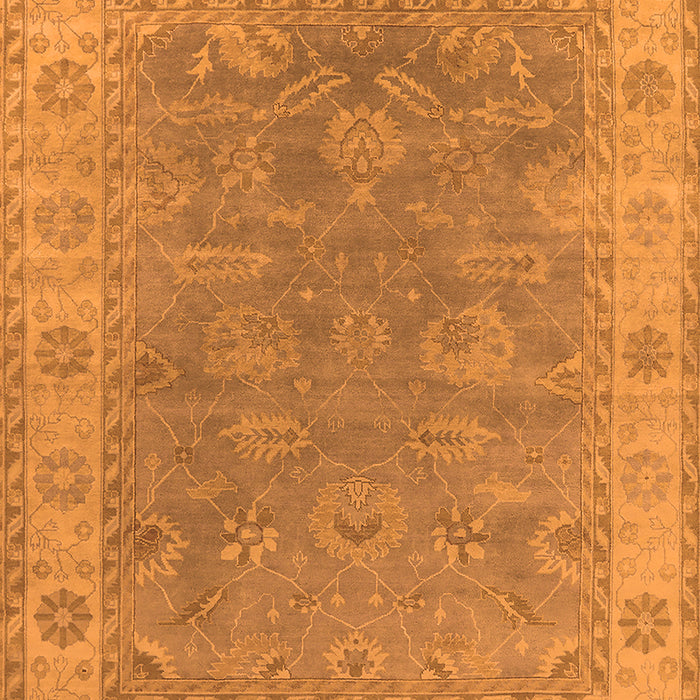 Oriental Orange Industrial Rug, urb1638org