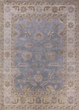 Mid-Century Modern Rose Purple Oriental Rug, urb1638