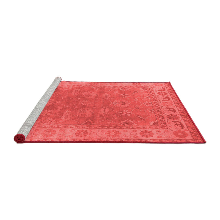 Industrial Red Washable Rugs