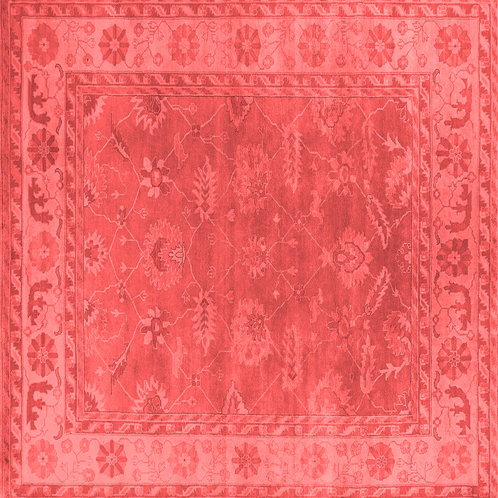 Oriental Red Industrial Rug, urb1638red