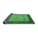 Sideview of Oriental Emerald Green Industrial Rug, urb1639emgrn