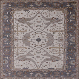 Square Machine Washable Industrial Modern Rosy Brown Pink Rug, wshurb1639