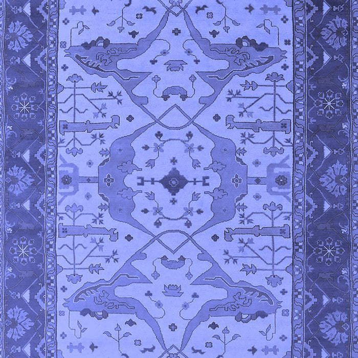 Oriental Blue Industrial Rug, urb1639blu