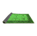 Sideview of Oriental Green Industrial Rug, urb1639grn