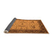 Sideview of Oriental Orange Industrial Rug, urb1639org