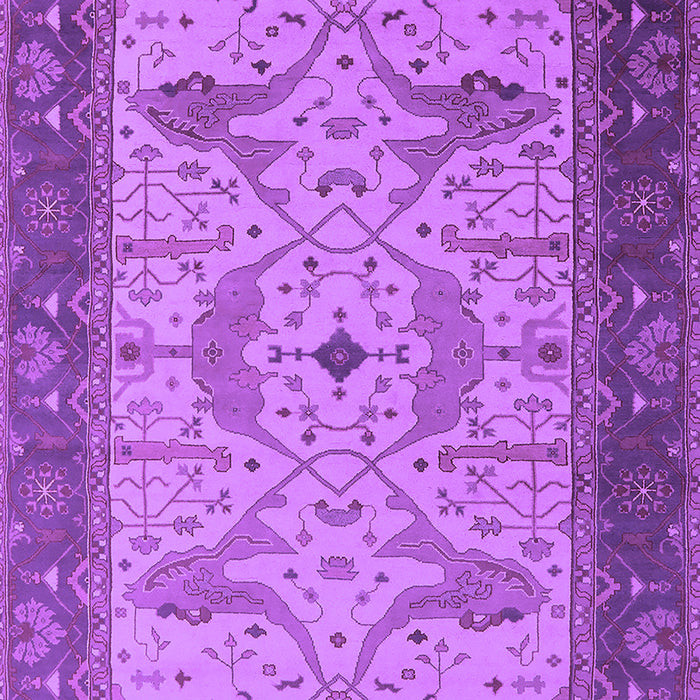 Machine Washable Oriental Purple Industrial Area Rugs, wshurb1639pur