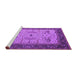 Sideview of Machine Washable Oriental Purple Industrial Area Rugs, wshurb1639pur