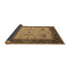 Sideview of Oriental Brown Industrial Rug, urb1639brn