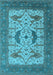 Oriental Light Blue Industrial Rug, urb1640lblu