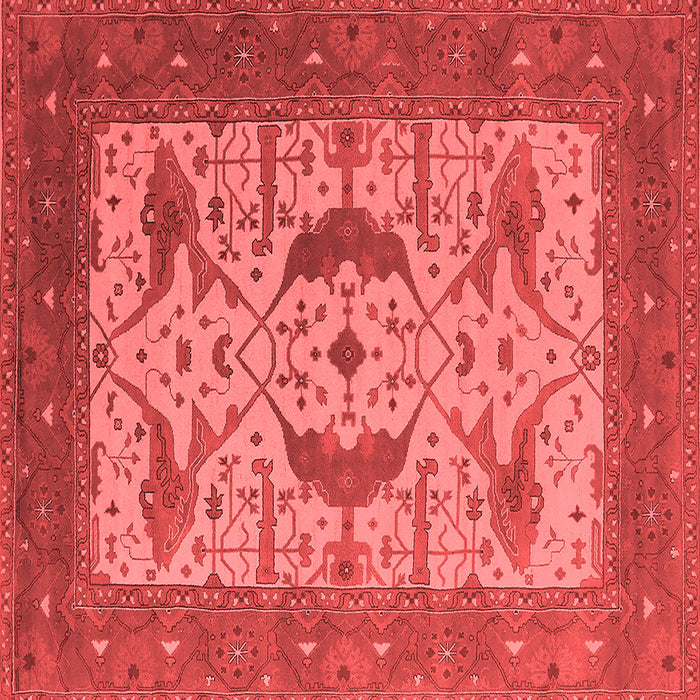 Oriental Red Industrial Rug, urb1640red
