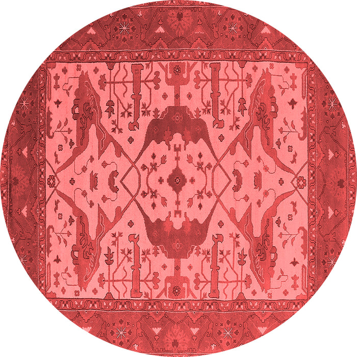 Oriental Red Industrial Rug, urb1640red