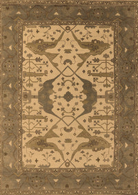 Oriental Brown Industrial Rug, urb1640brn