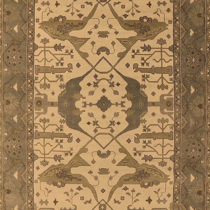 Oriental Brown Industrial Rug, urb1640brn