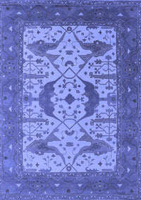 Oriental Blue Industrial Rug, urb1640blu