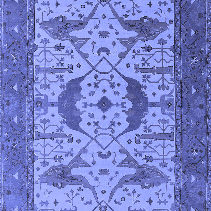 Oriental Blue Industrial Rug, urb1640blu