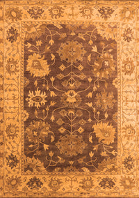 Oriental Orange Industrial Rug, urb1641org