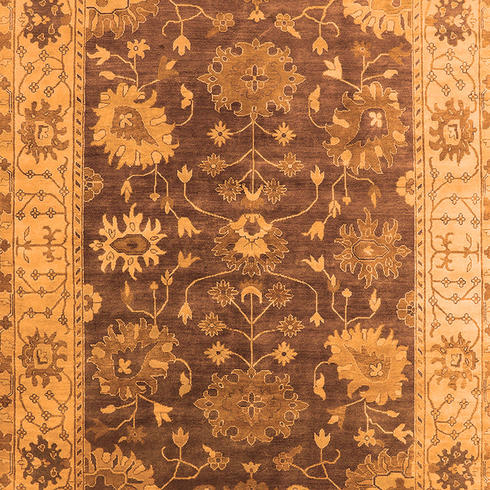 Oriental Orange Industrial Rug, urb1641org