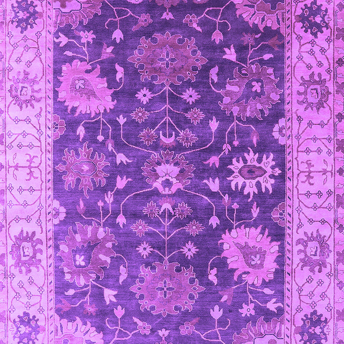 Machine Washable Oriental Purple Industrial Area Rugs, wshurb1641pur