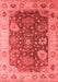 Oriental Red Industrial Area Rugs