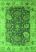 Oriental Green Industrial Rug, urb1641grn