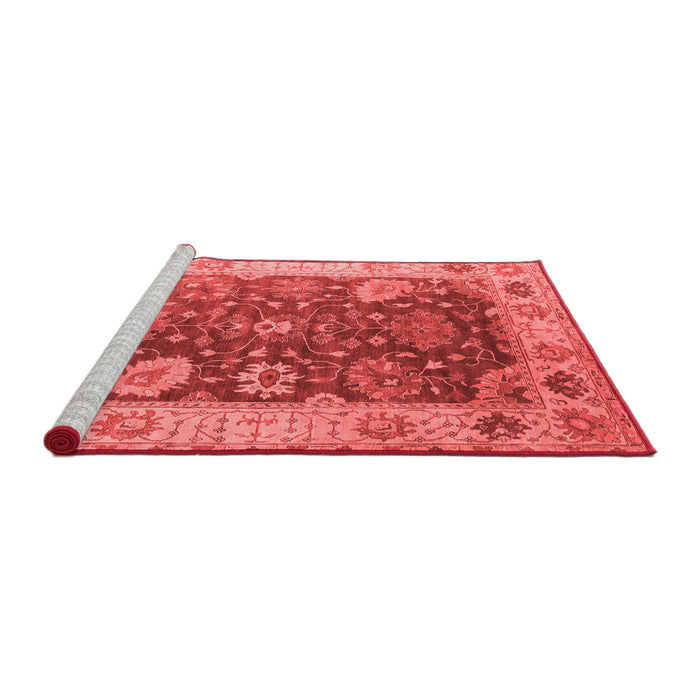 Industrial Red Washable Rugs