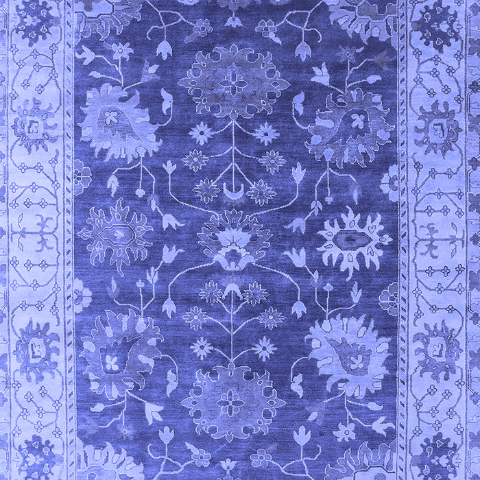 Oriental Blue Industrial Rug, urb1641blu