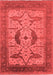 Oriental Red Industrial Area Rugs