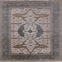 Square Machine Washable Industrial Modern Rosy Brown Pink Rug, wshurb1642