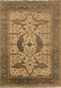 Oriental Brown Industrial Rug, urb1642brn