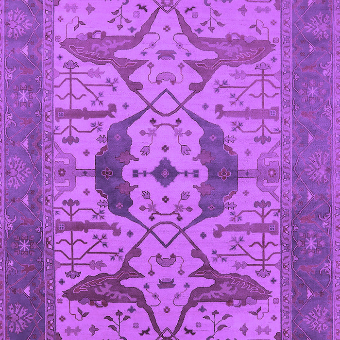 Machine Washable Oriental Purple Industrial Area Rugs, wshurb1642pur