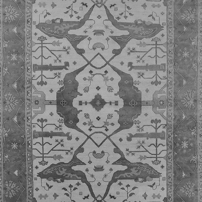 Machine Washable Oriental Gray Industrial Rug, wshurb1642gry