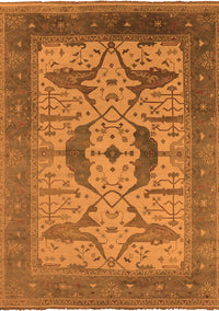 Oriental Orange Industrial Rug, urb1642org