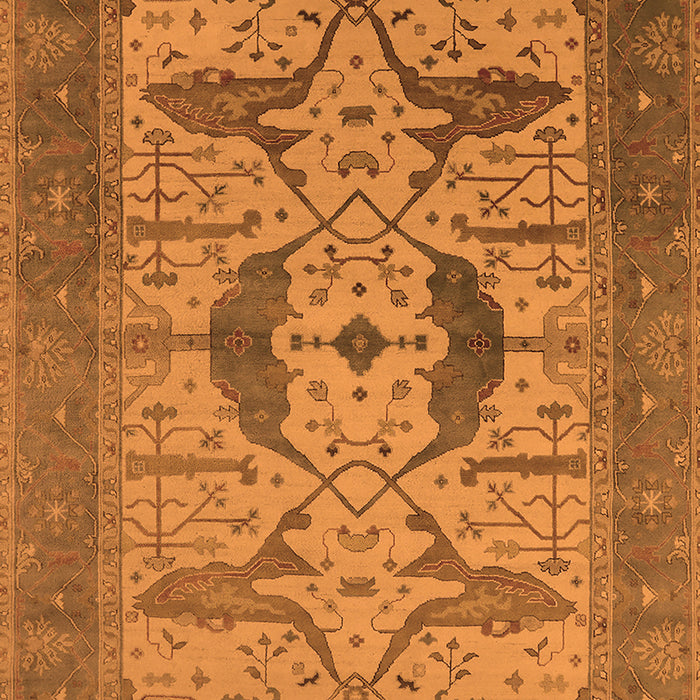 Oriental Orange Industrial Rug, urb1642org