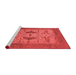 Industrial Red Washable Rugs