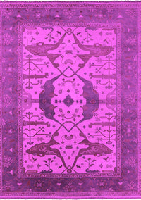 Oriental Pink Industrial Rug, urb1642pnk