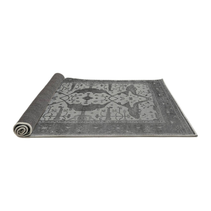 Sideview of Oriental Gray Industrial Rug, urb1642gry