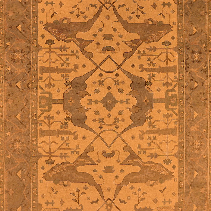 Oriental Orange Industrial Rug, urb1643org