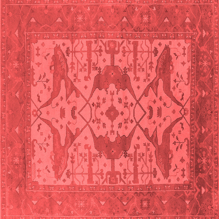Oriental Red Industrial Rug, urb1643red