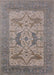 Mid-Century Modern Sandstone Brown Oriental Rug, urb1643