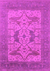 Oriental Pink Industrial Rug, urb1643pnk