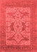 Oriental Red Industrial Area Rugs